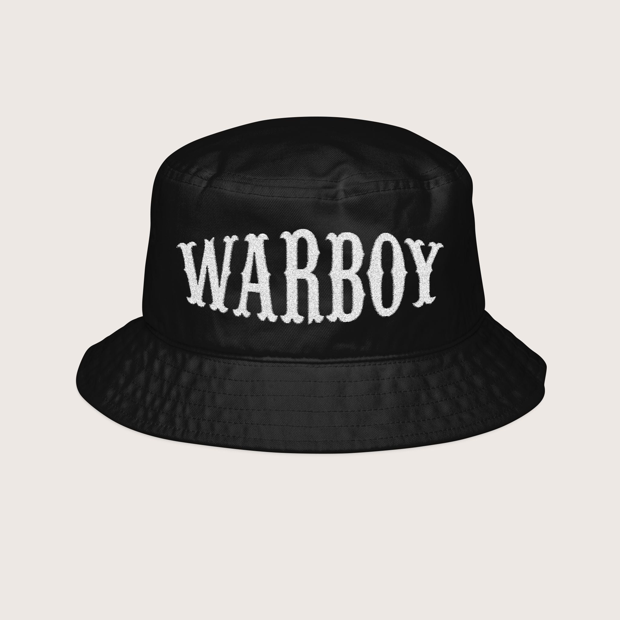 Warboy Embroidered Bucket Hat